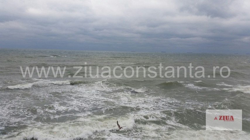 fotoreportaj constanta cum arata marea neagra dupa codul portocaliu 607853