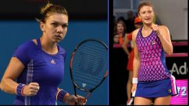 Simona Halep și Irina Begu, înfruntarea celor mai bune tenismene din România