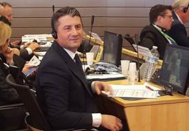 Primarul Decebal Făgădău, în Parlamentul European   