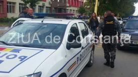 S-a intervenit la o mașină suspectă în Piața Ovidiu din Constanța