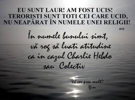 Cine transmite durerosul mesaj „Să vi se usuce mâinile și fața de la lacrimile noaste. Ați ucis un munte de om”  