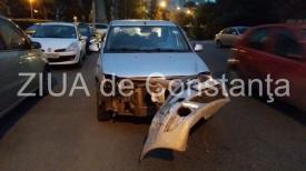 Accident pe strada Traian din Constanța (galerie foto)