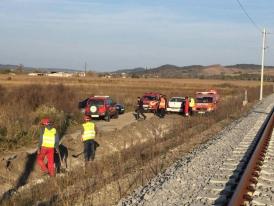 Proiectile de aviaţie, descoperite la doi pași de calea ferată. Trafic feroviar întrerupt
