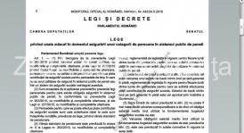 Vrei să plătești să ieși la pensie? Legea intră în vigoare mâine. Citește, aici, textul integral al actului normativ  
