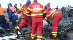 Accident rutier grav. Patru oameni au murit carbonizaţi