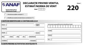 În 30 de zile de la semnarea contractului de închiriere trebuie depusă la ANAF Declarația 220