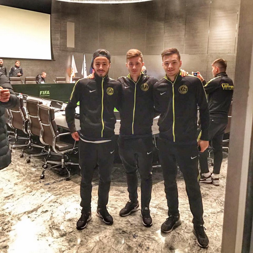simona halep alaturi de gareth bale intr o reclama fotbalistii de la fc viitorul s au intalnit cu marco