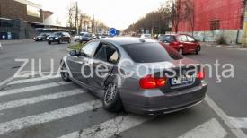 Accident rutier în zona City Park Mall (galerie foto + video)    