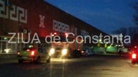 Pompierii, solicitaţi în zona Industrială. Două autospeciale au ajuns la faţa locului  (galerie foto+video)  