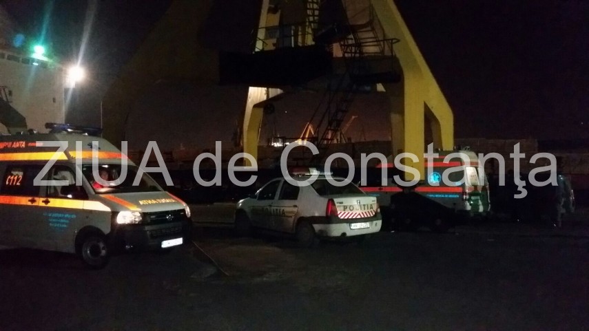a cazut de la inaltime in portul constanta 616946