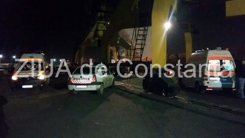 a cazut de la inaltime in portul constanta 616946