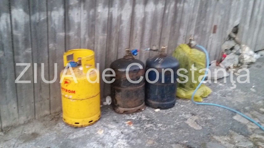 pericol de explozie langa politia constanta pompierii intervin in forta galerie foto video 616934