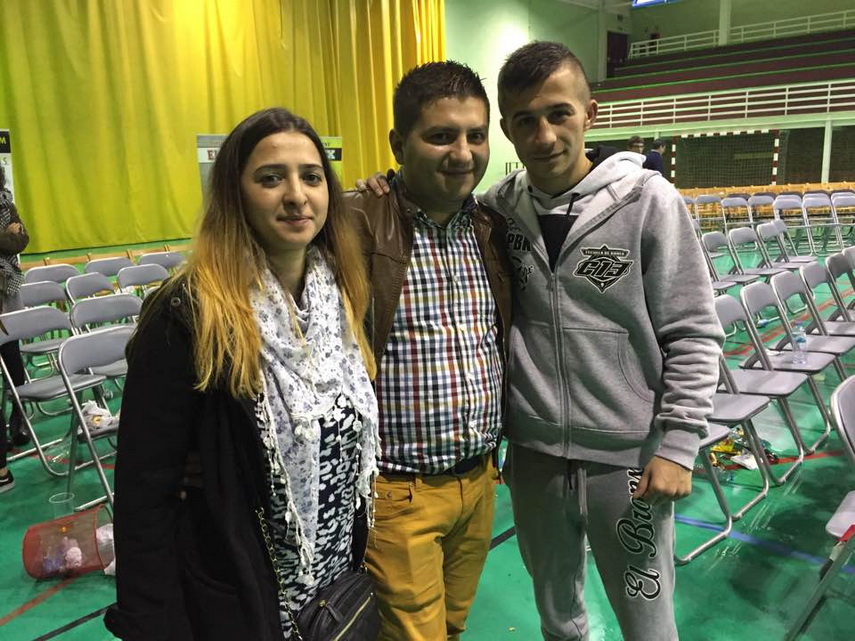 ionut el capo baluta l a invins si pe luis espinosa sper sa te bati cat mai curand pentru o centura fulgere