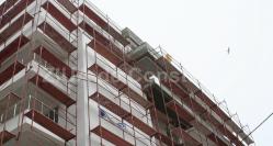 Două blocuri de patru etaje din Năvodari se extind pe verticală