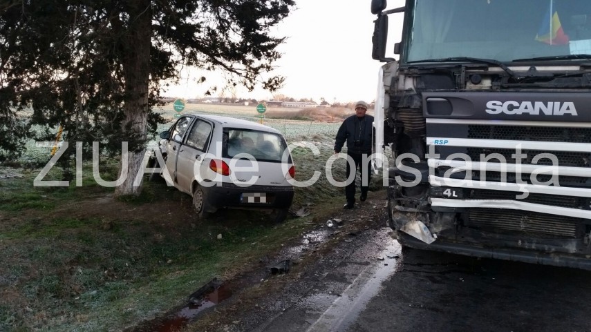 accident la iesire din constanta spre valu lui traian o victima inconstienta 618163