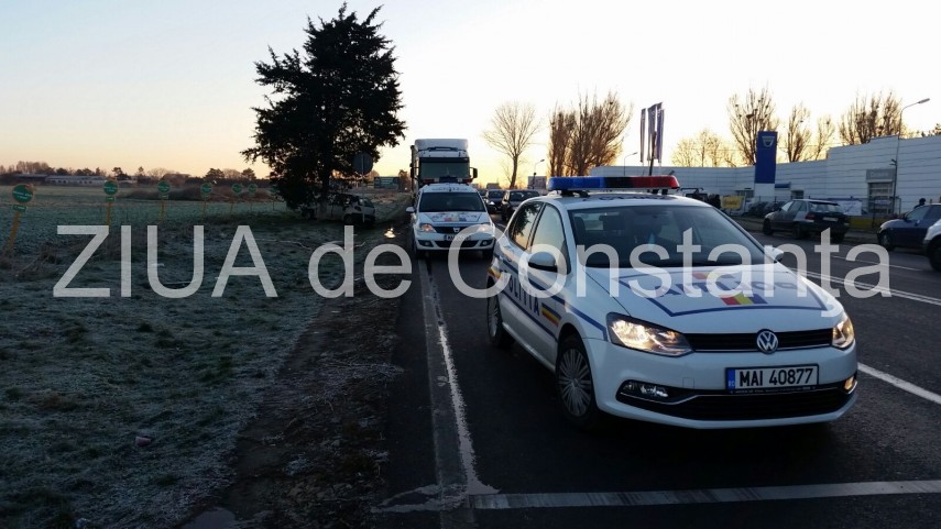 accident la iesire din constanta spre valu lui traian o victima inconstienta 618163