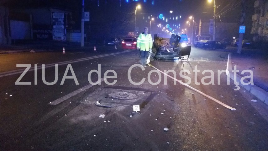 accident grav la constanta o masina s a rasturnat 618325