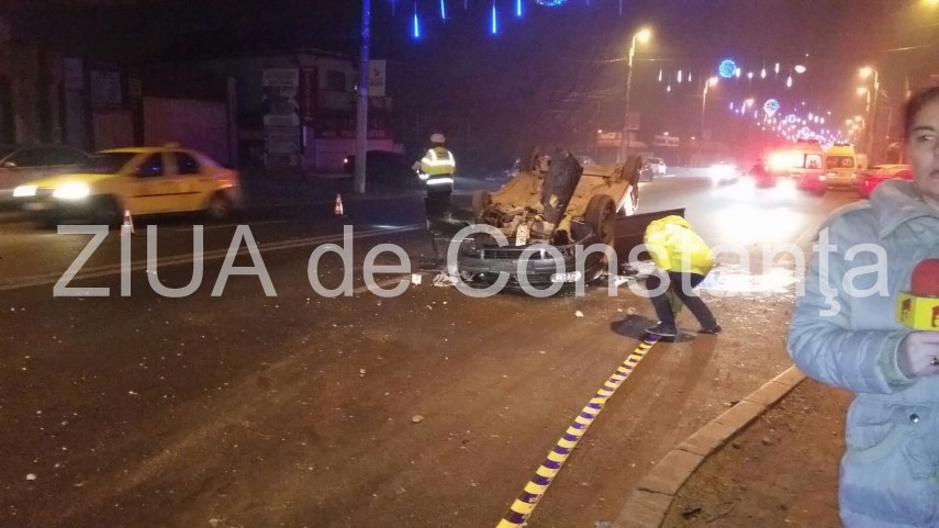 accident grav la constanta o masina s a rasturnat 618325