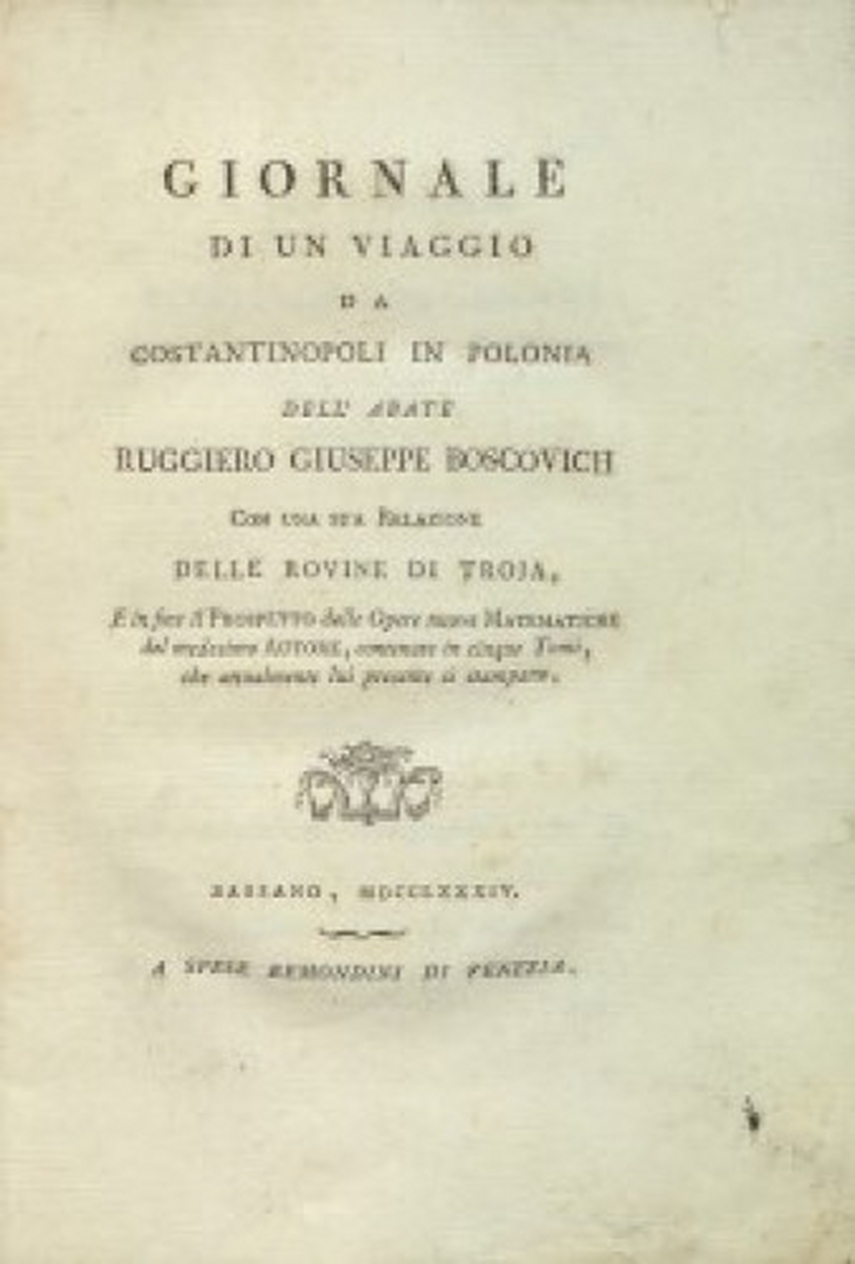 calatori straini prin dobrogea lxiv ruggiero giuseppe boscovich ragusa 1762 galerie foto 619044