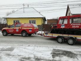 Sprijin din țară pentru deszăpezirea din județul Constanța. Vin mai multe utilaje din țară (galerie foto) 