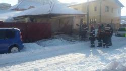 Explozie pe strada Ion Neculce din Constanța. Imobilul stă să se prăbușească (galerie foto) 