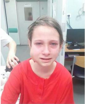 Un tată din Constanţa cere ajutorul nostru. Fetiţa lui de 11 ani a fost diagnosticată cu o tumoare  