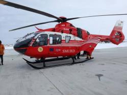 Noul elicopter SMURD a ajuns la Constanţa