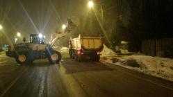 Utilajele Polaris au transportat aproximativ 17.000 metri cubi de zăpadă de pe domeniul public (galerie foto)