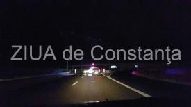 Informaţii importante pentru şoferi! Spre Hârşova se înaintează cu 20 km/h (video) 