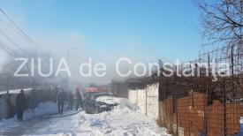 UPDATE. Alertă la ISU Dobrogea. Incendiu în Constanţa (galerie foto+video)