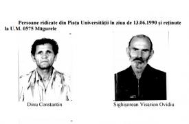 Se solicită sprijin pentru identificareea mai multor persoane implicate în Mineriada 1990
