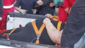 Persoană supraponderală, transportată la spital cu accident cerebral