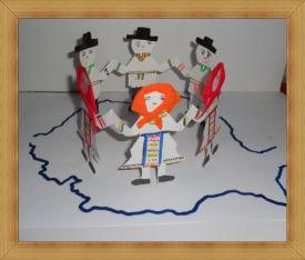 Handmade by Carmen Petrişor In culorile drapelului! 