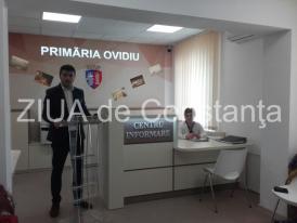 Primăria Ovidiu a inaugurat un nou sediu şi Centrul de Informare Cetăţeni
