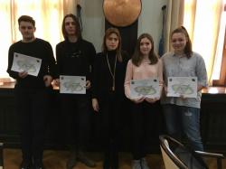 Eleve ale Colegiului Național de Arte „Regina Maria”, premiate la Concursul Național „Mesajul meu antidrog” 