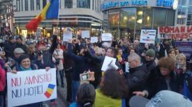 Constănțean, alături de protestatarii din Germania