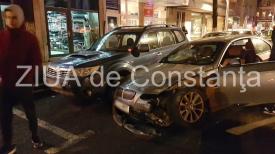 UPDATE 1. Trafic blocat Accident rutier pe bulevardul Tomis din Constanța. Cinci autoturisme implicate (galerie foto+video)    