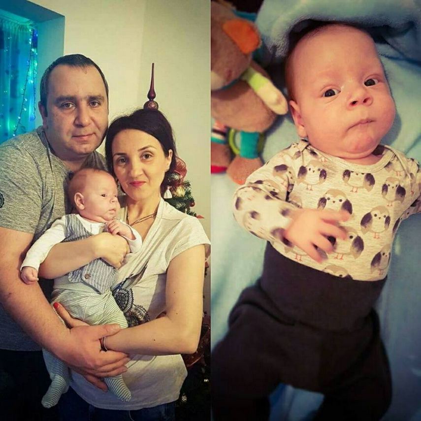 david andrei petrescu are patru luni tort cu farul la botezul celui mai mic membru al echipei suporterilor