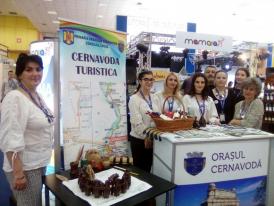 Prezent pentru a doua oară. Orașul Cernavodă, promovat la Târgul de Turism al României. 