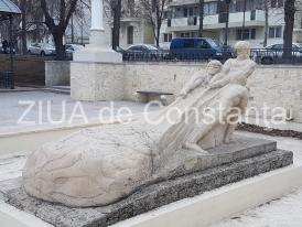 Constanța. Vântul își face simțită, bine, prezența. Cel mai cald este la Mangalia. Cel mai frig la Hârșova