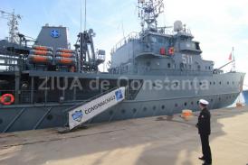 Exerciţiul Poseidon în dreptul localităţii Eforie Sud. Câte nave şi câţi militari participă (video) 