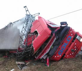 Accident spectaculos în județul Prahova (galerie foto) 