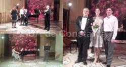 Sărbătoare în familie, pe note muzicale, în compania cornului și a pianului (galerie foto)  