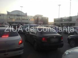 Haos în trafic în zona gării din Constanța (galerie foto) 