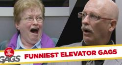 Funny video Farse cu liftul