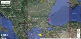 Cutremur, astăzi, în Marea Neagră 