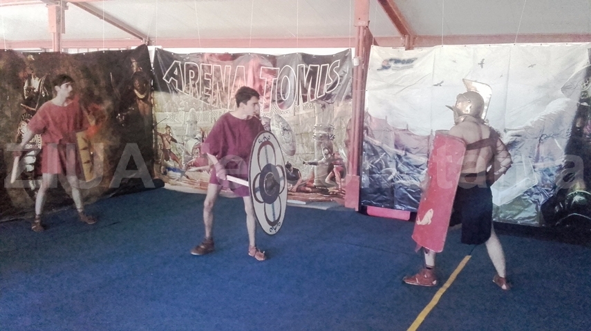 ludus danais tomis scoala de gladiatori de la constanta s a deschis fiecare dintre noi poate deveni un