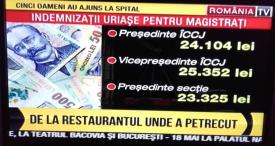 România TV Cât câştigă un magistrat, un şofer de la Direcţia de terorism, un procuror, un specialist IT din Ministerul Justiţiei 