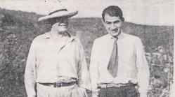 Constanţa de odinioară Scriitorul Liviu Rebreanu, invitatul primăriei la Mamaia, cu promisiunea că va primi pământ