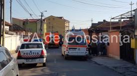 UPDATE. Incendiu în Constanţa, pe strada Delfinului (galerie foto+video)  